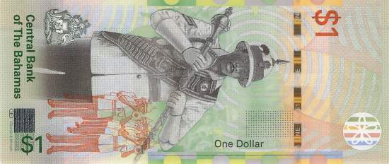 Bahamas 1 Dollar p77 2017